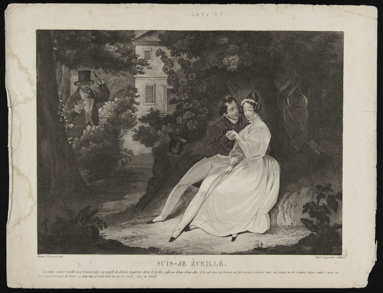 estampe SUIS-JE EVEILLE. 1943.16.227 Photo