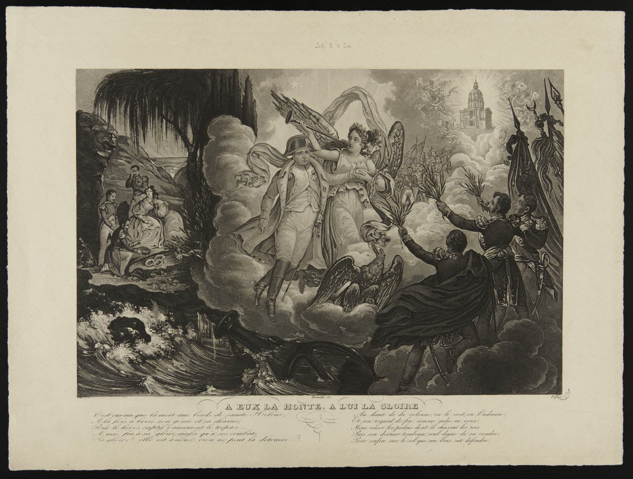 estampe A EUX LA HONTE, A LUI LA GLOIRE 1943.16.235 Photo