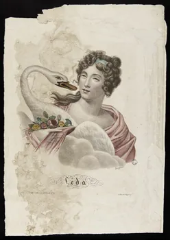 Cheyère L. ; Jacquet ; Clericetti estampe Léda Paris 1823-1825 1943.16.246 Photo