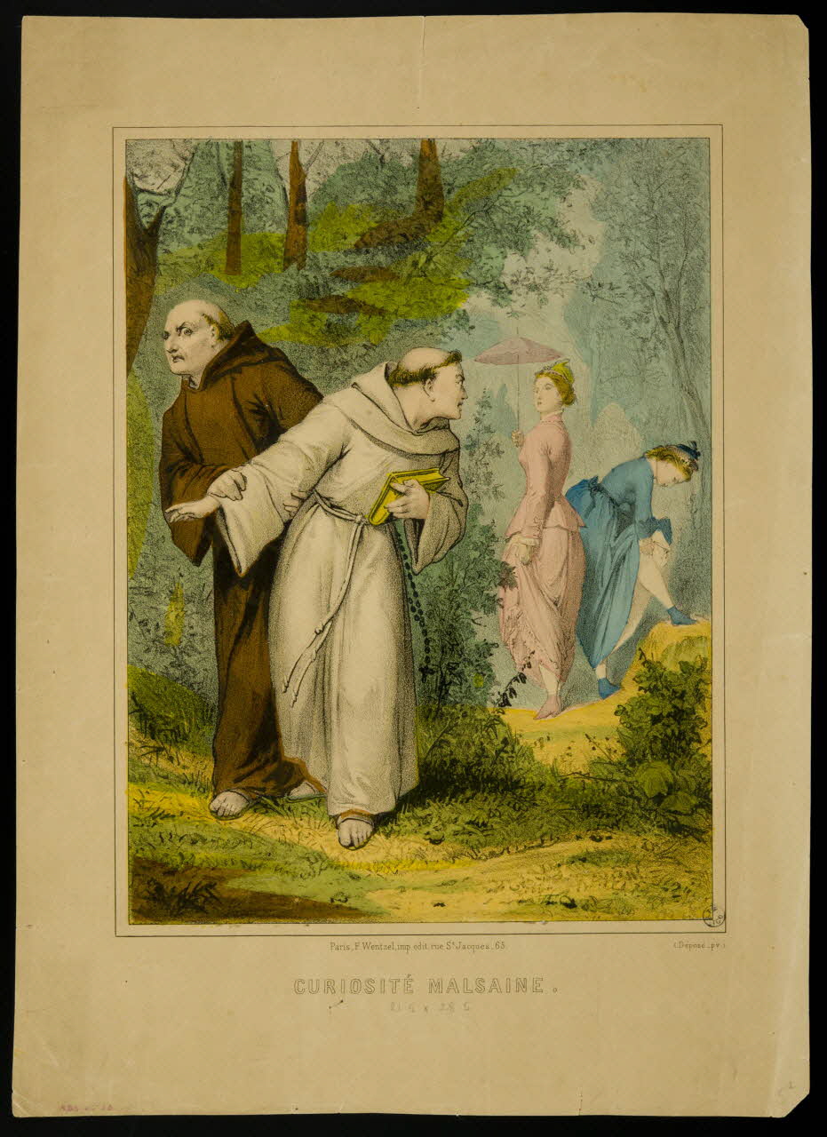 estampe CURIOSITE MALSAINE. 1943.16.248 Photo
