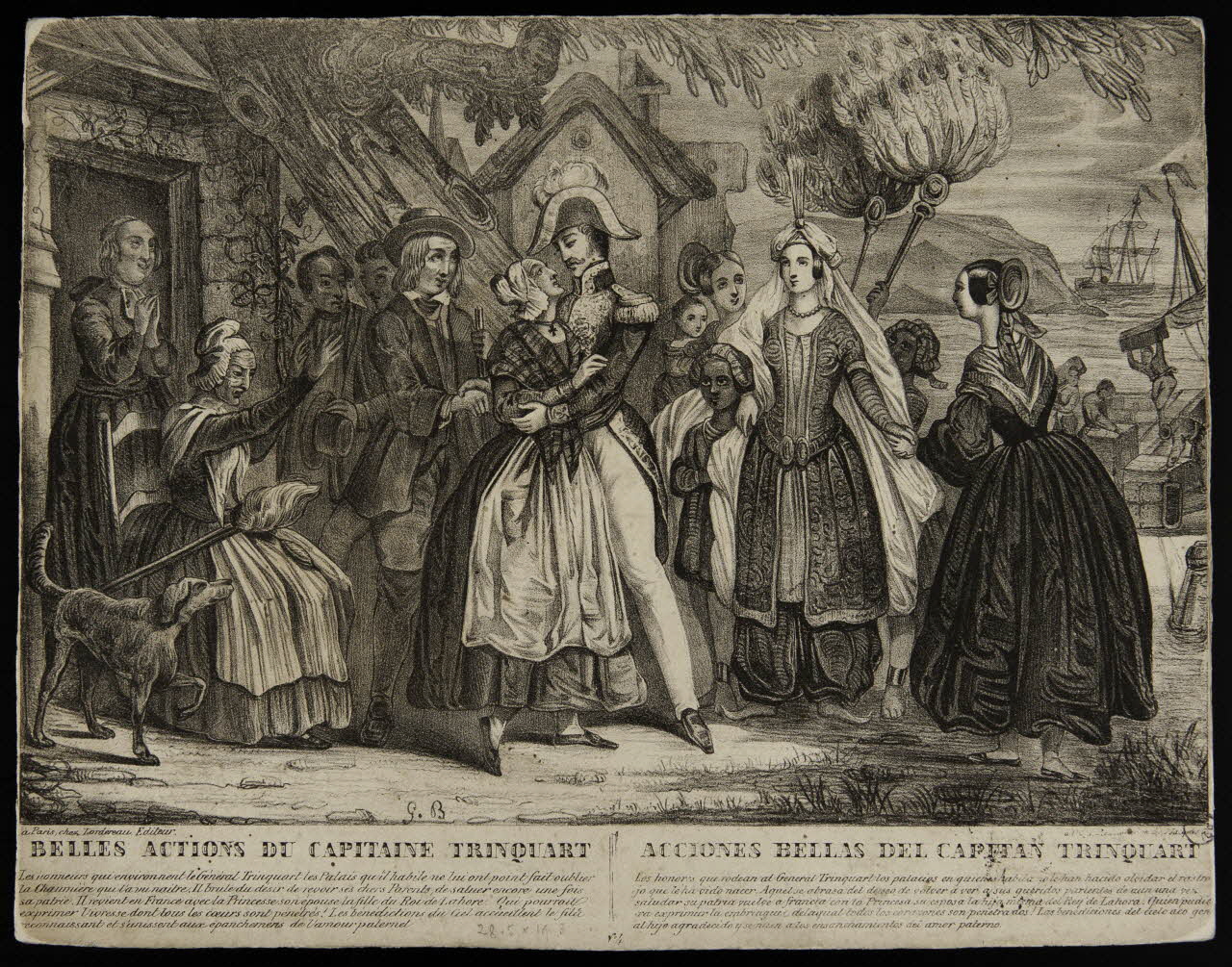 estampe BELLES ACTIONS DU CAPITAINE TRINQUART  ACCIONES BELLAS DEL CAPITAN TRINQUART 1943.16.251 Photo