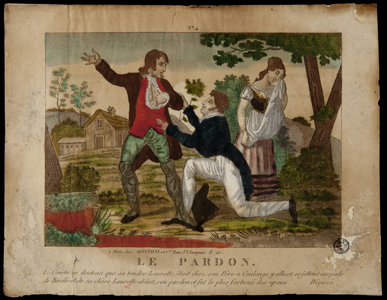 Agustoni partie d'ensemble LE PARDON. Paris 1820-1830 1943.16.26 Photo