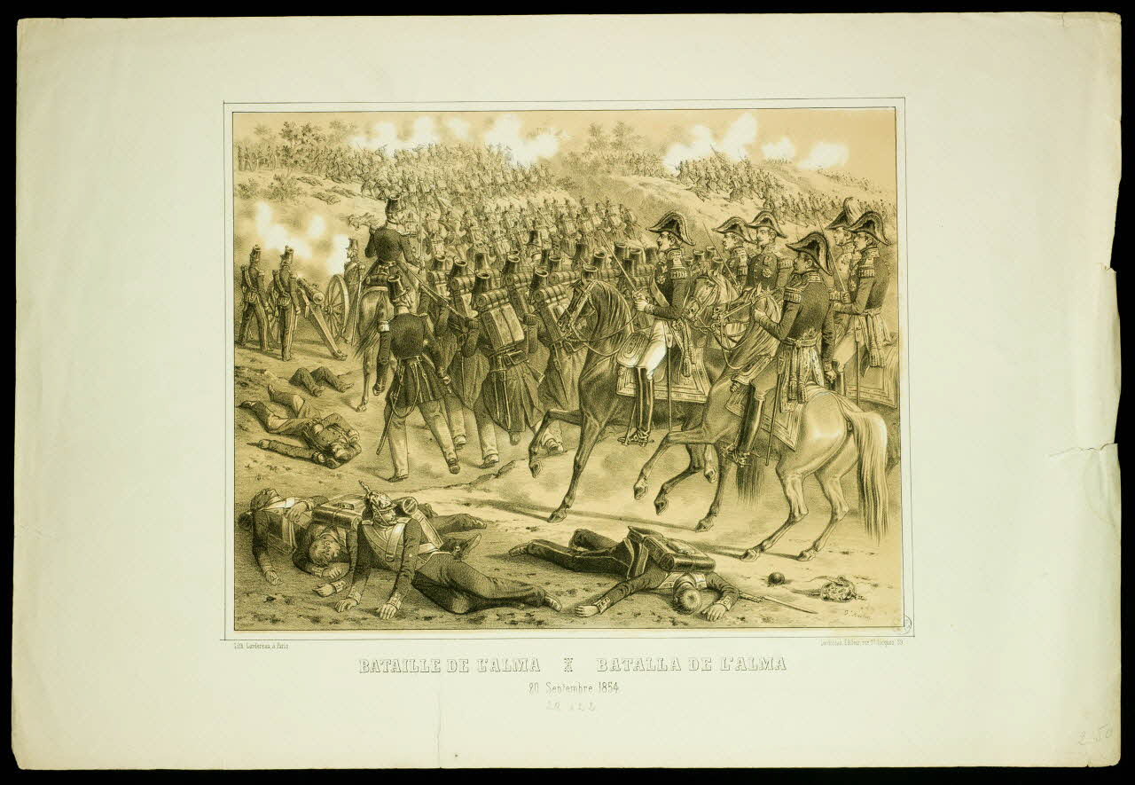 estampe BATAILLE DE L'ALMA 1943.16.281 Photo