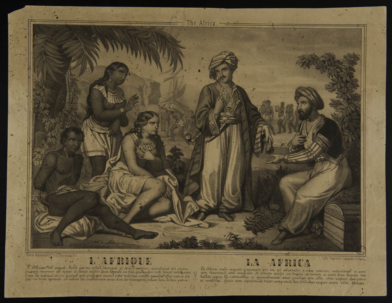 estampe L'AFRIQUE 1943.16.293 Photo