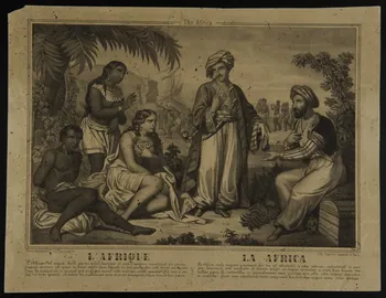 estampe L'AFRIQUE 1943.16.293  Photo