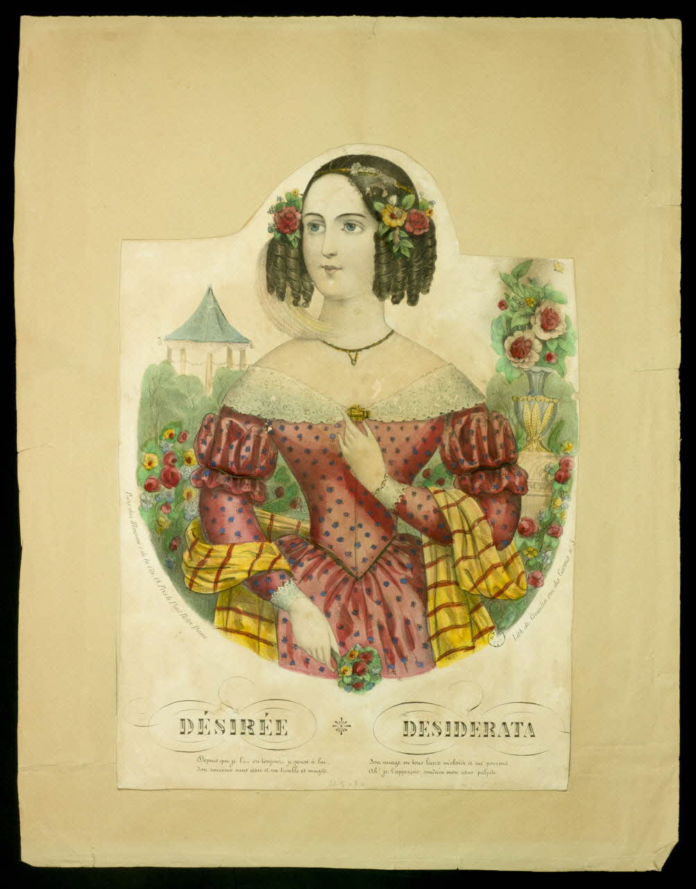 Gosselin ; Maesani estampe DESIREE Paris 1839-1849 1943.16.316 Photo