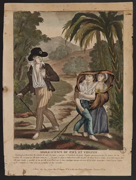 Noël frères partie d'ensemble ADOLESCENCE DE PAUL ET VIRGINIE. Paris 1806-1814 1943.16.34  Photo