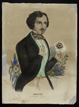 Hollier estampe AUGUSTE. Paris 1840-1850 1943.16.346 Photo