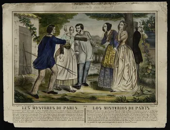 Vayron ; Agustoni élément d'ensemble N°3  LES MYSTERES DE PARIS. Paris 1835-1845 1943.16.351  Photo