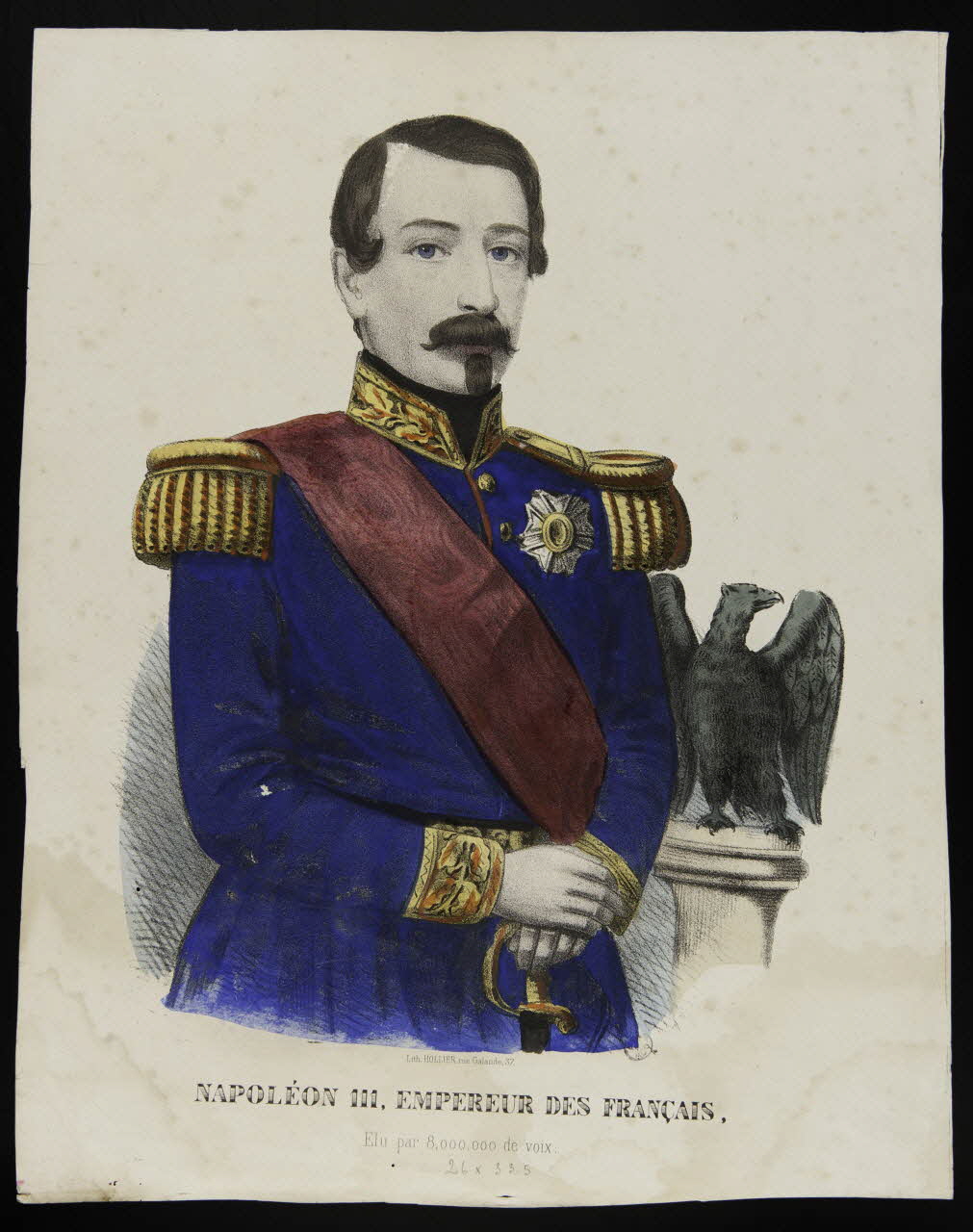 estampe NAPOLEON III, EMPEREUR DES FRANÇAIS, 1943.16.364 Photo