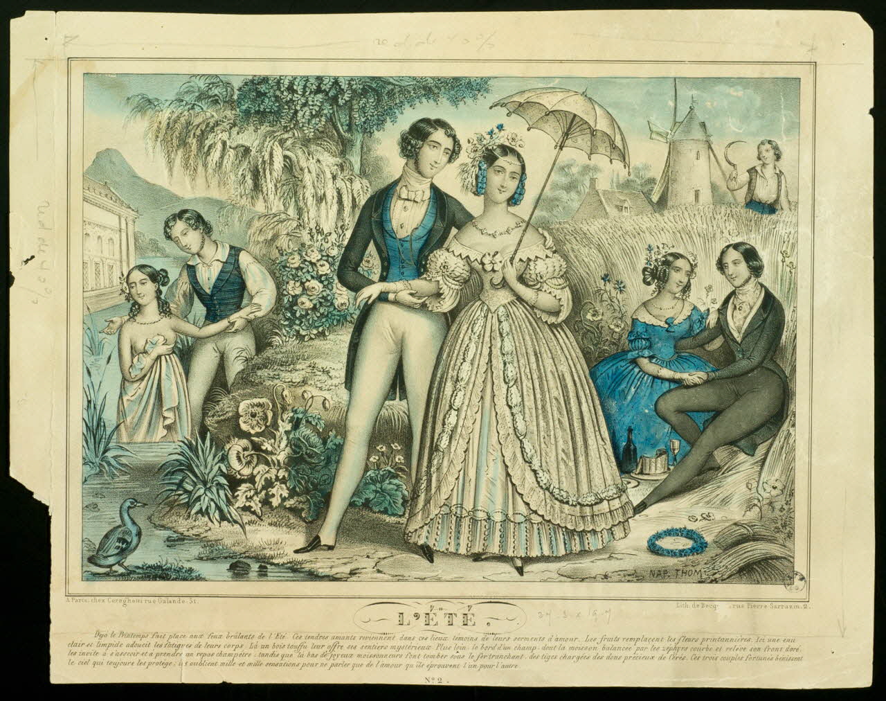 élément d'ensemble L'ETE. 1943.16.372 Photo