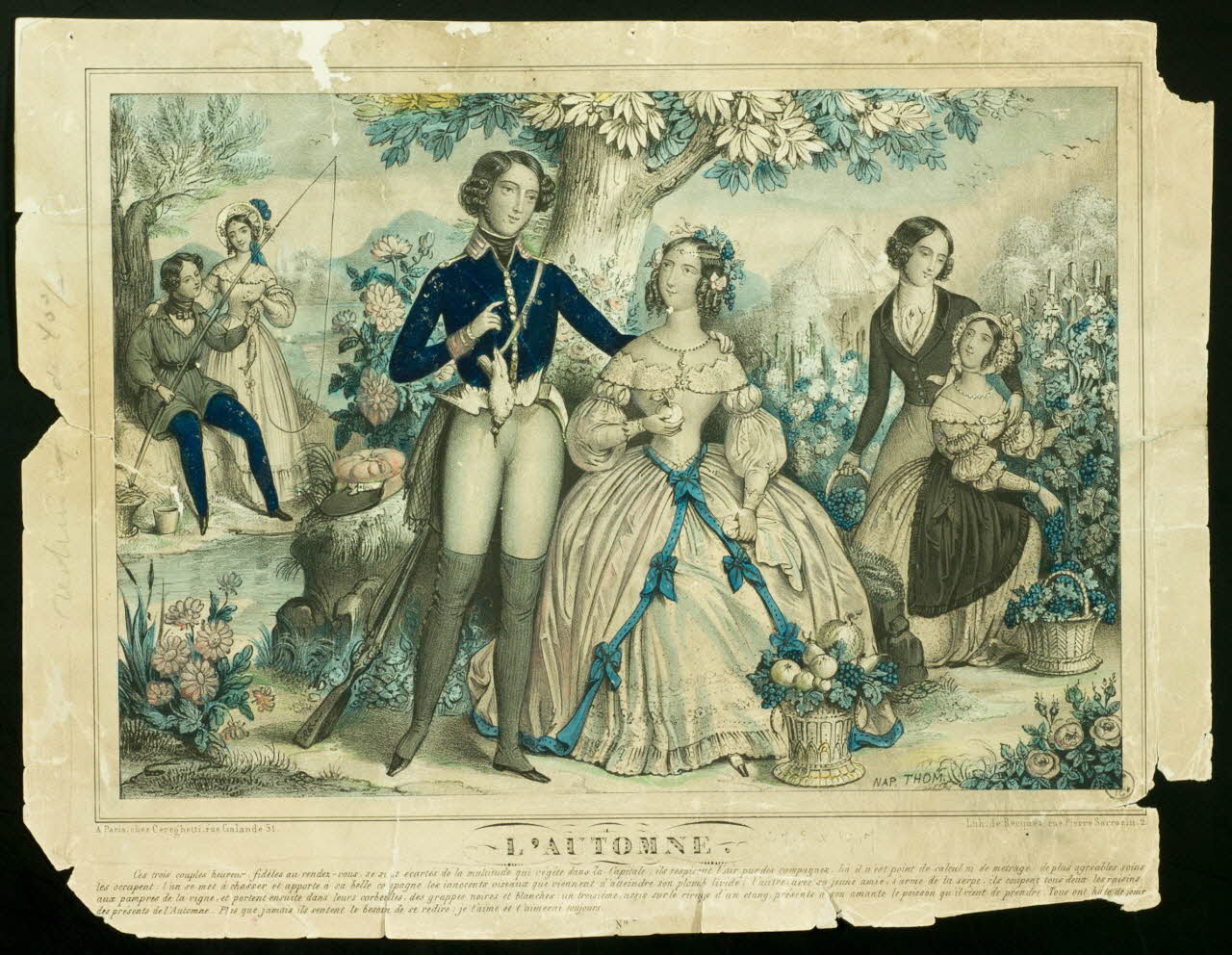 élément d'ensemble L'AUTOMNE. 1943.16.373 Photo