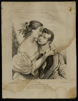 Deshayes L. ; Galle élément d'ensemble LE PRINTEMPS. Paris 1830-1850 1943.16.380 Photo