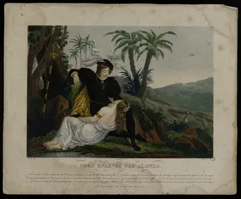 Colin Alexandre Marie ; Nargeot Jean Denis ; Tessari et imagerie ancienne CORA ENLEVEE PAR ALONZO. Paris 1822-1840 1943.16.39 Photo
