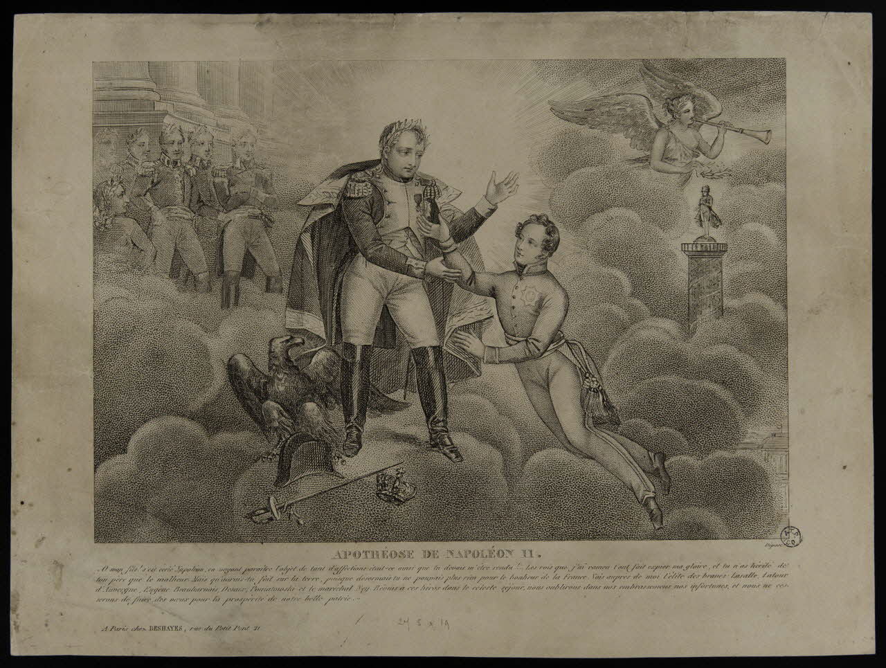estampe APOTHEOSE DE NAPOLEON II. 1943.16.66 Photo