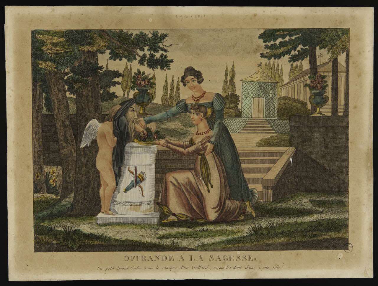 estampe OFFRANDE A LA SAGESSE. 1943.16.70 Photo