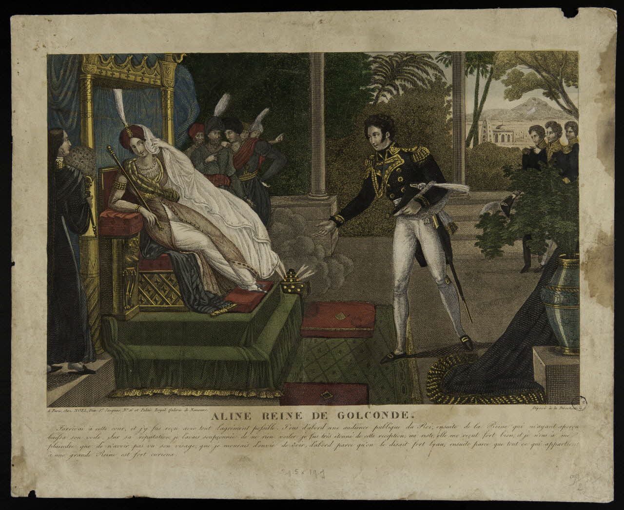 estampe ALINE REINE DE GOLCONDE. 1943.16.71 Photo