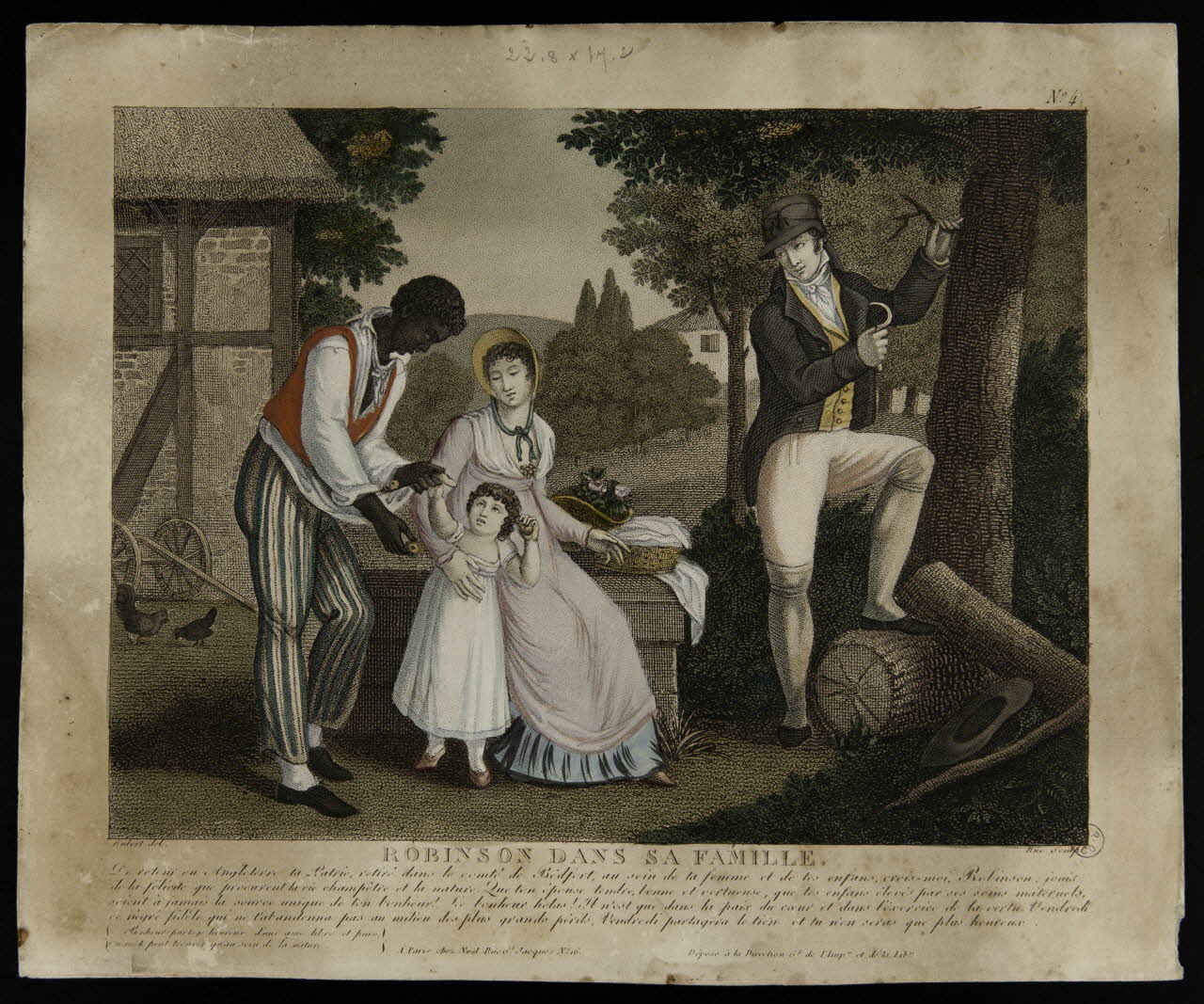 estampe ROBINSON DANS SA FAMILLE. 1943.16.8 Photo
