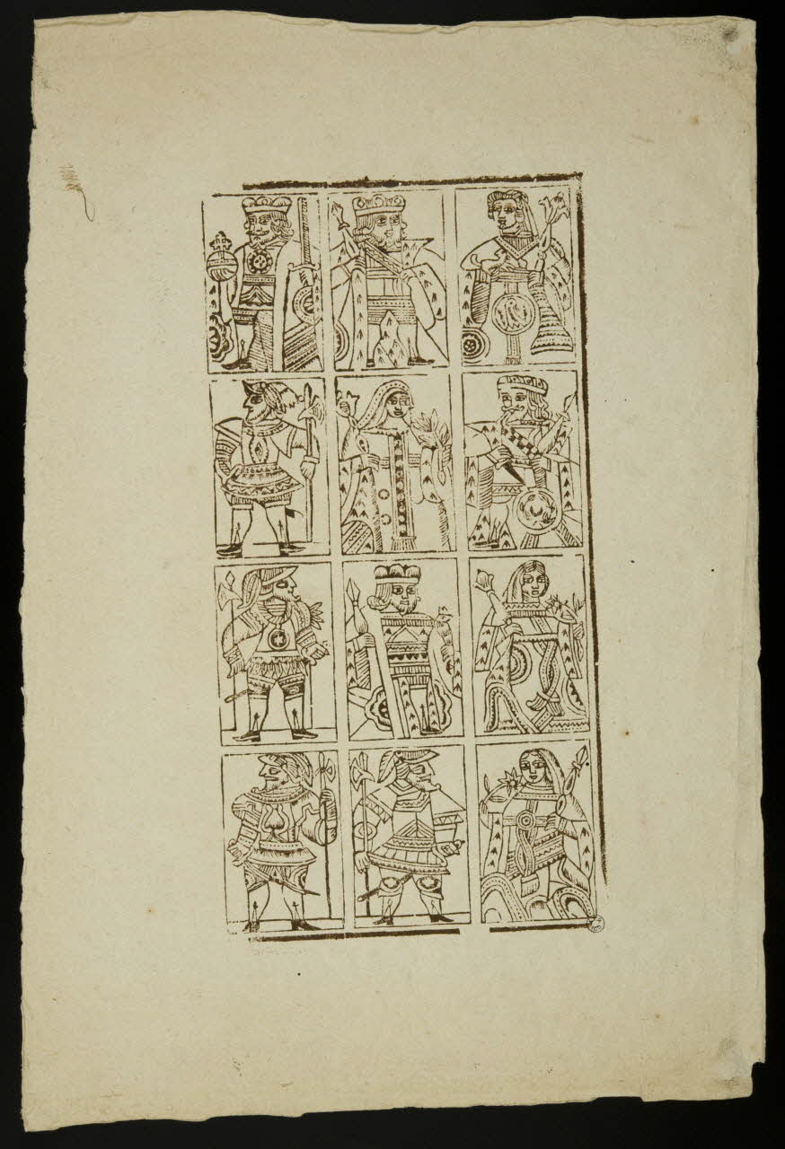 estampe Cartes à jouer 1943.2.1 Photo