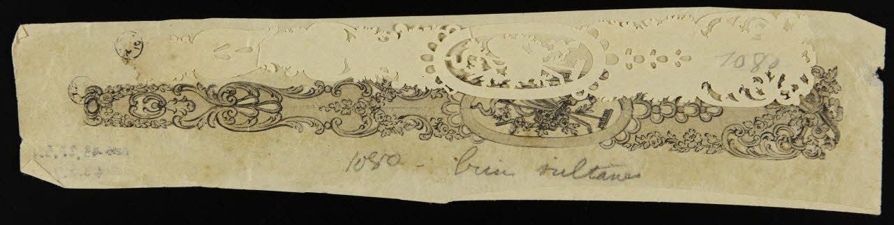 Véry Auguste dessin Projet d'éventail 1943 1943.23.5.1 Photo