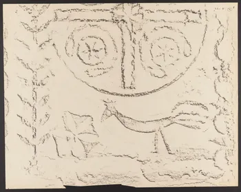 dessin Plaque de cendrier, Mirraberry 1943.5.5.2 Photo