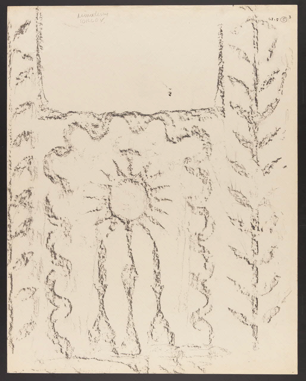 dessin Plaque de cendrier 1943.5.5.3 Photo