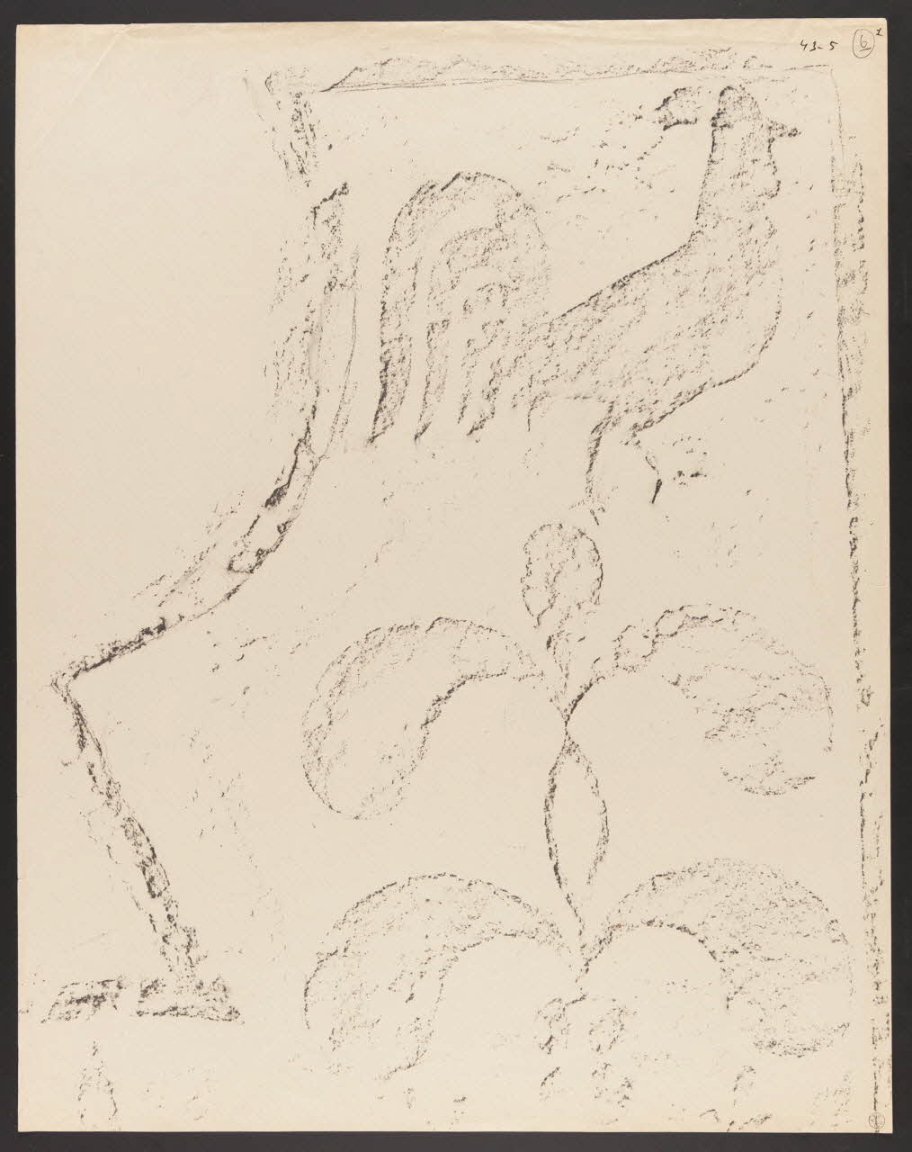 dessin Estampage de linteau, Iholdy 1943.5.6.1 Photo