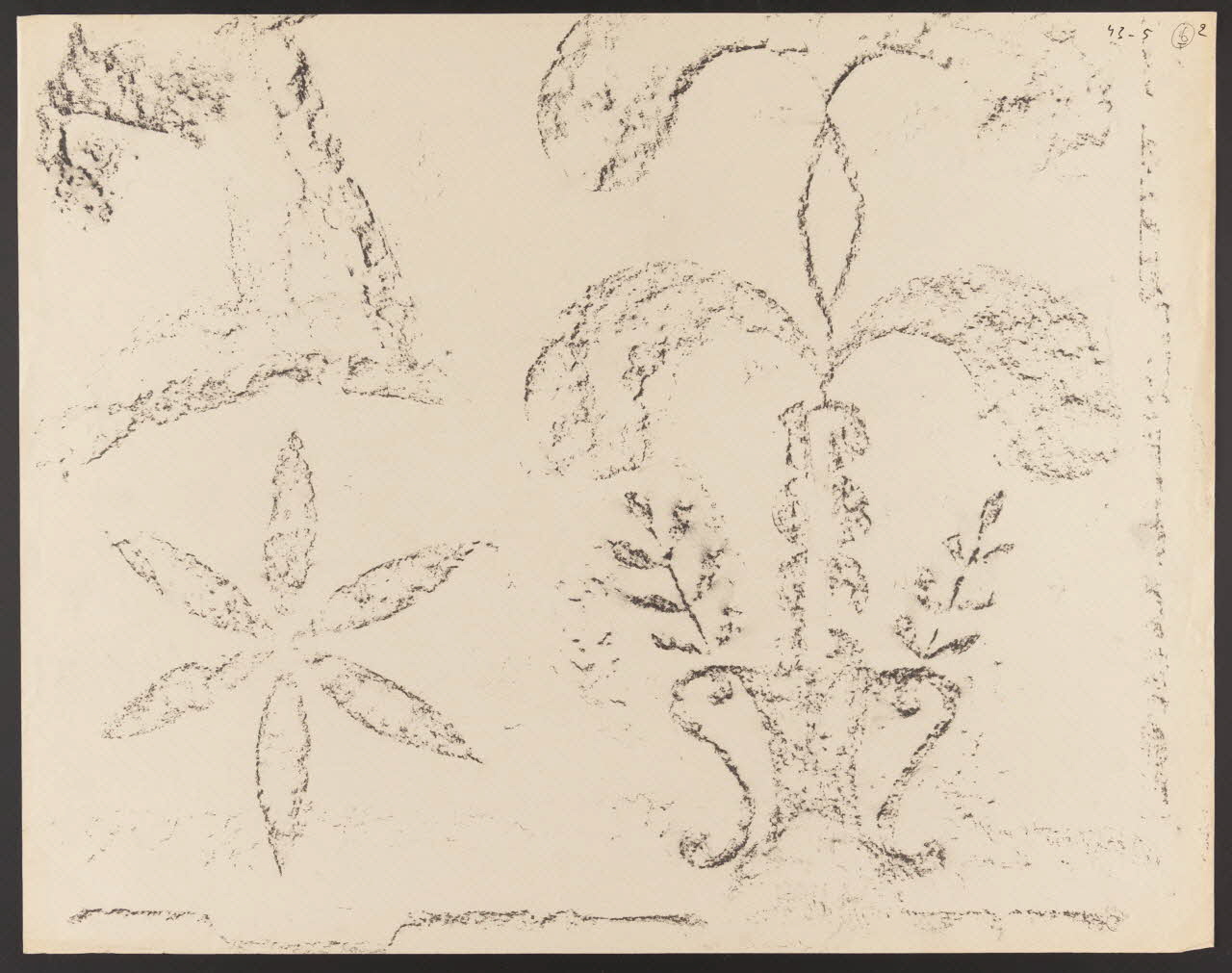 dessin Estampage de linteau, Iholdy 1943.5.6.2 Photo