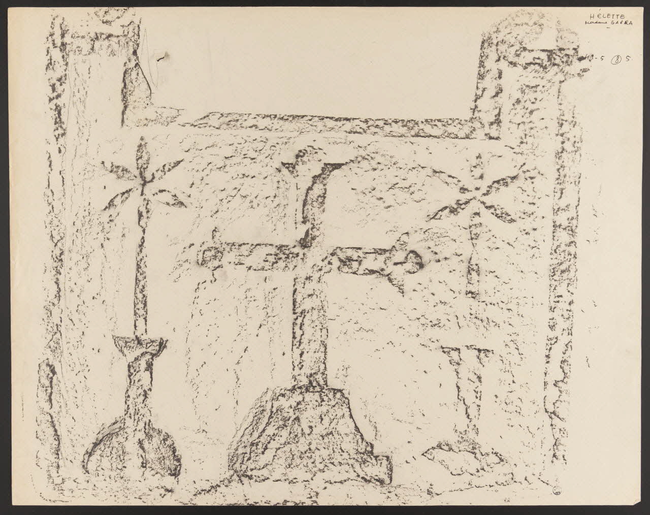 dessin Plaque de cendrier 1943.5.8.5 Photo