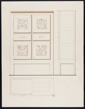 Maurice Coz ; René Coz ; Jacques Barré ; Lucien Lepelletier dessin Buffet N° 6 1942 1943.7.10  Photo