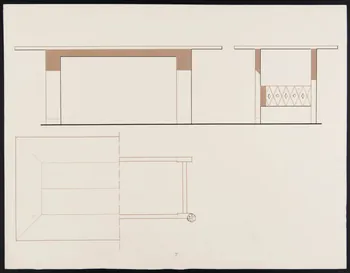 Maurice Coz ; René Coz ; Jacques Barré ; Lucien Lepelletier dessin Table N° 7 1942 1943.7.11  Photo