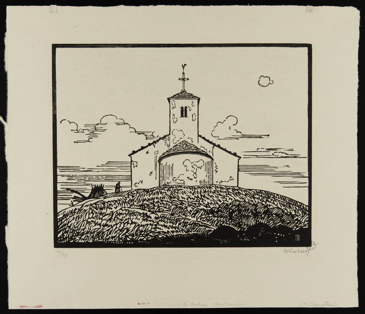 partie d'ensemble St Christophe la Montagne (Haut Beaujolais) 1943.9.5 Photo