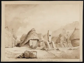 dessin Etretat 1825-1835 1944.1.11  Photo