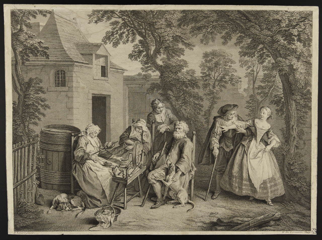 estampe LE ROUET 1944.12.7 Photo