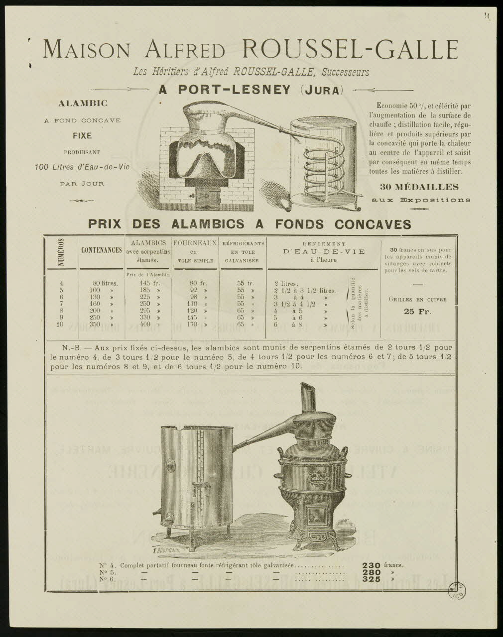 estampe MAISON ALFRED ROUSSEL-GALLE 1944.17.2 Photo