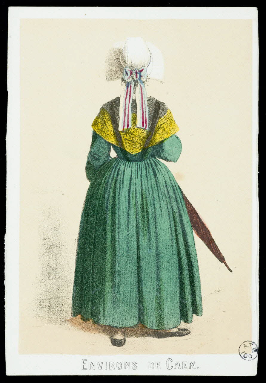 Maurice C. élément d'ensemble ENVIRONS DE CAEN. 1845-1855 1944.2.10 Photo