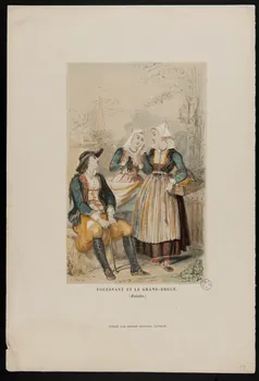 Eugène Guillaumot ; Germain P.S. illustration FOUESNANT ET LE GRAND-ERGUE.  (Finistère.) 1844 1944.2.112 Photo