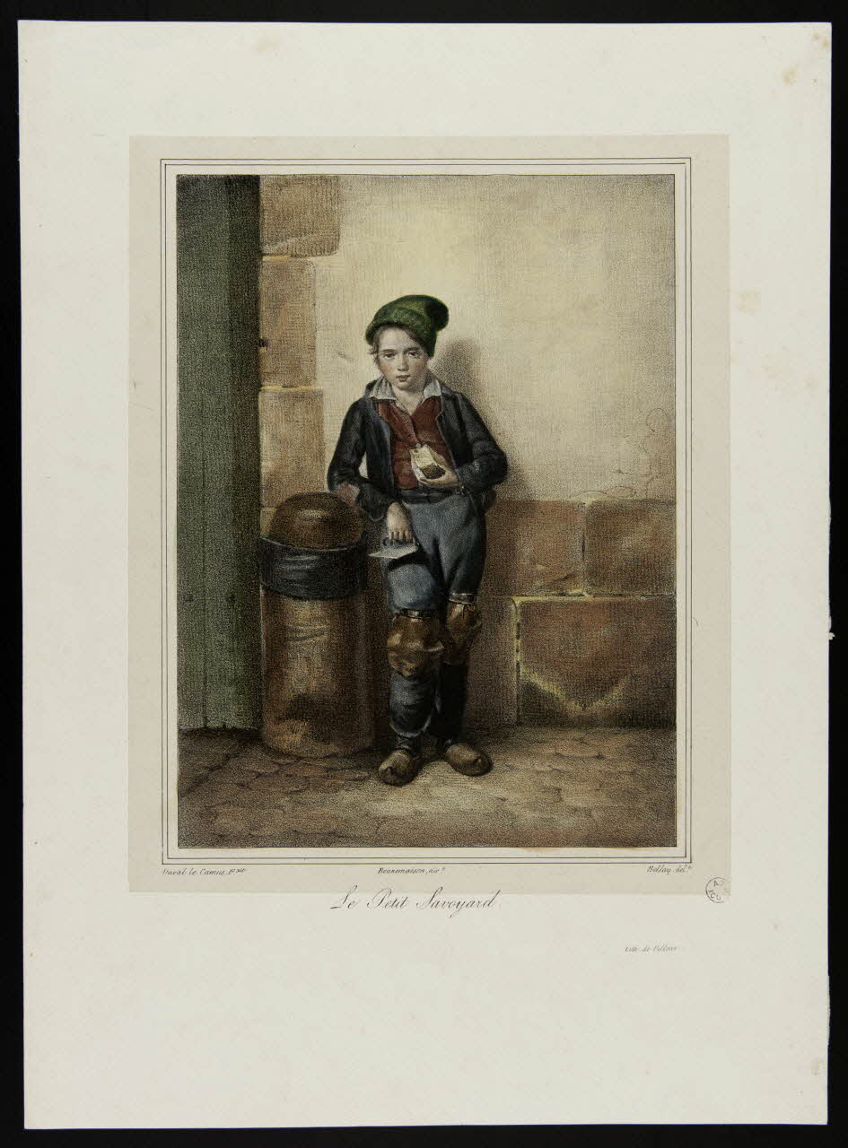 Villain ; François Bellay ; Pierre Duval Le Camus ; Bon illustration Le Petit Savoyard 1824 1944.2.117 Photo