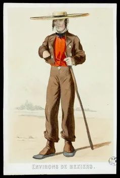 Maurice C. élément d'ensemble ENVIRONS DE BEZIERS. 1845-1855 1944.2.12 Photo