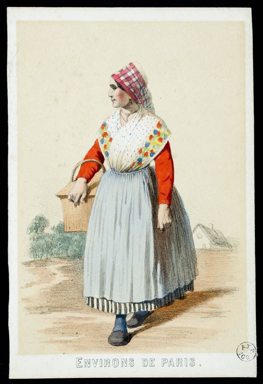 Maurice C. élément d'ensemble ENVIRONS DE PARIS. 1845-1855 1944.2.13 Photo