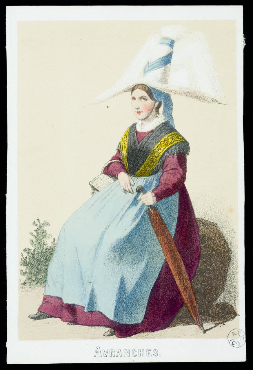 Maurice C. élément d'ensemble AVRANCHES. 1845-1855 1944.2.14 Photo