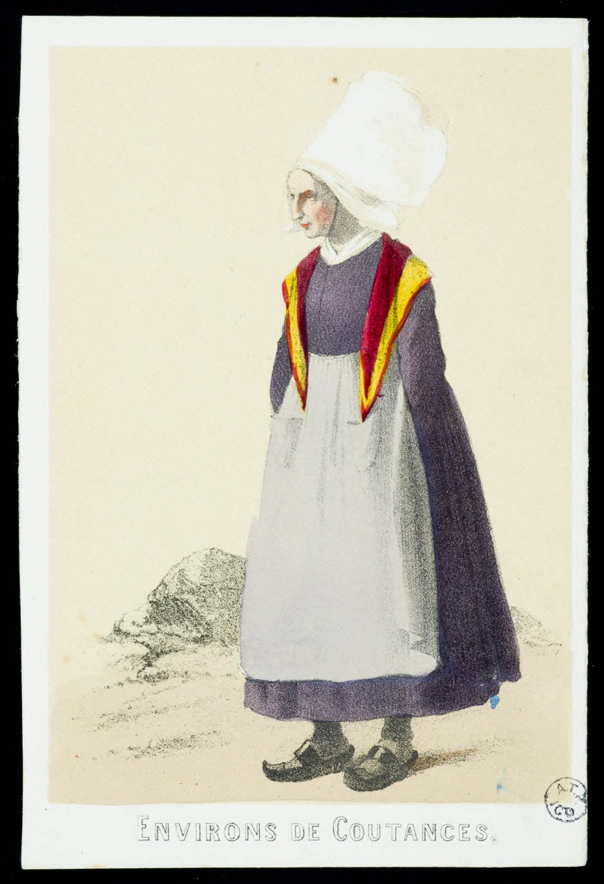 Maurice C. élément d'ensemble ENVIRONS DE COUTANCES 1845-1855 1944.2.16 Photo