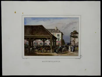 Isidore Laurent Deroy ; Charles C. Motte estampe Montmorency 1830-1840 1944.2.169 Photo