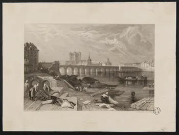 James Tilbitts Willmore ; Turner Joseph Mallord William estampe Saumur 1845-1855 1944.2.182 Photo
