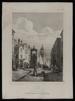 Courtin Louis ; Rigo frères et Cie ; Delarue Victor et Cie estampe RIOM,  (Auvergne.) Paris 1835-1845 1944.2.187  Photo