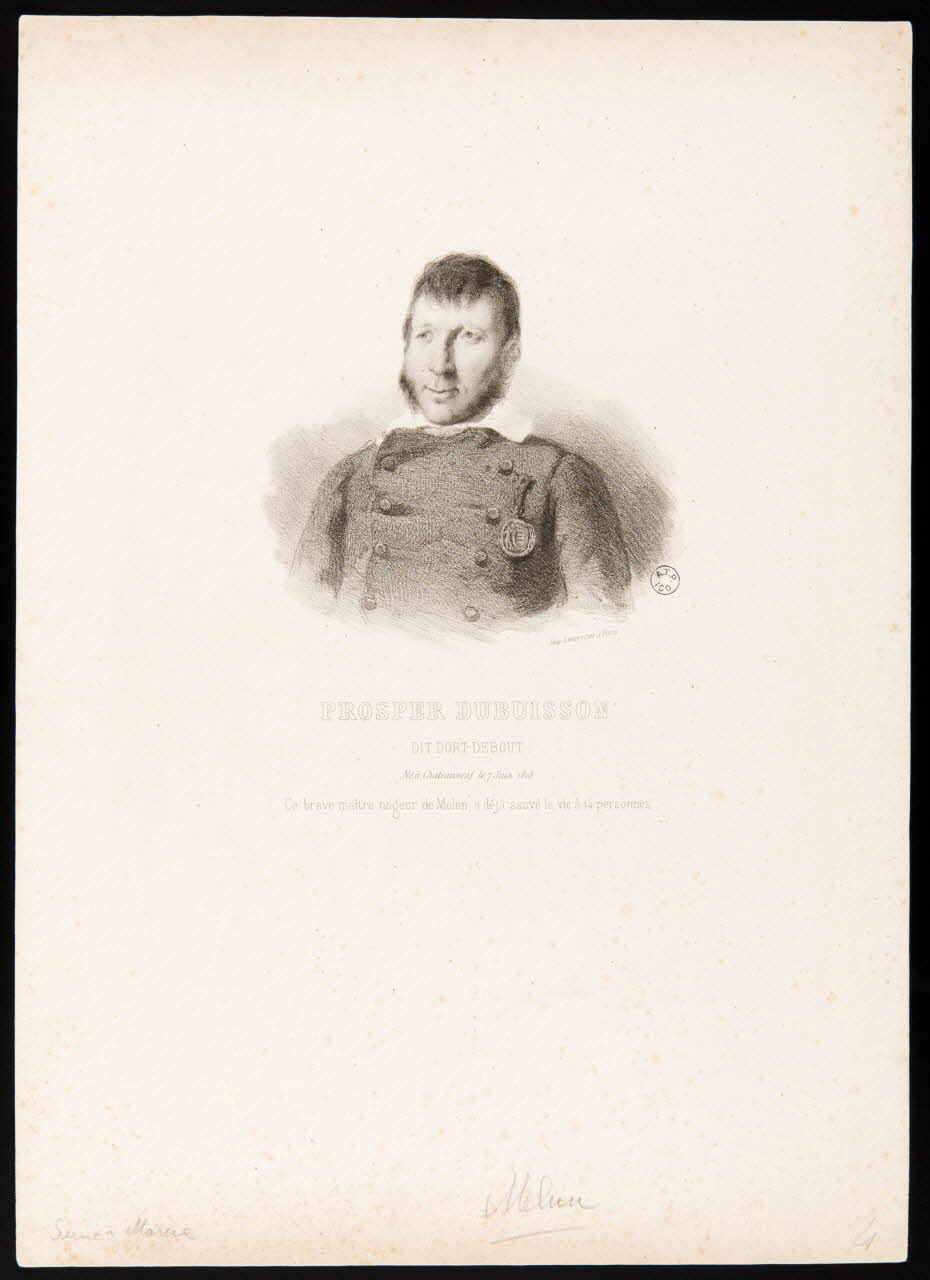estampe PROSPER DUBUISSON 1845-1855 1944.2.230 Photo