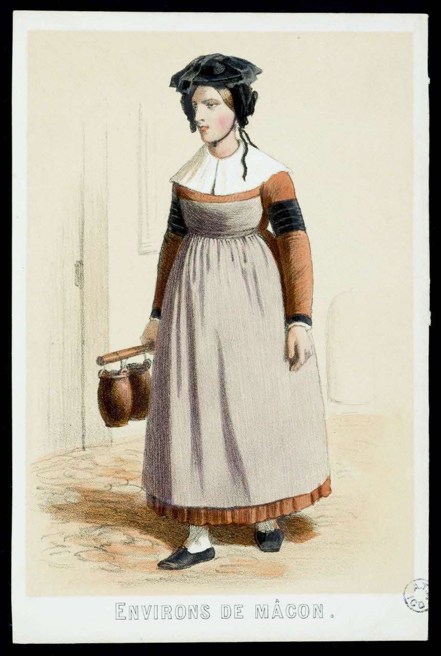 Maurice C. élément d'ensemble ENVIRONS DE MÂCON. 1845-1855 1944.2.28 Photo