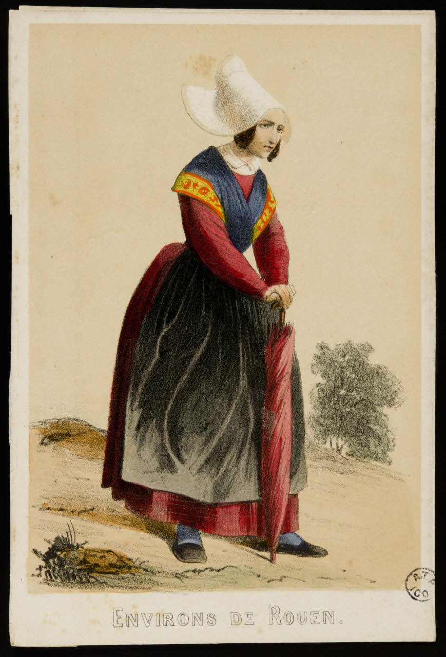 Maurice C. élément d'ensemble ENVIRONS DE ROUEN. 1845-1855 1944.2.29 Photo