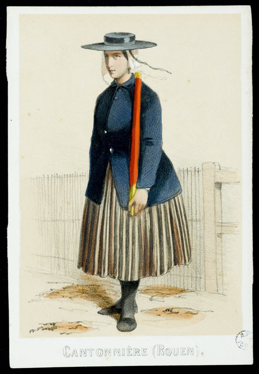 Maurice C. élément d'ensemble CANTONNIERE (ROUEN) 1845-1855 1944.2.30 Photo