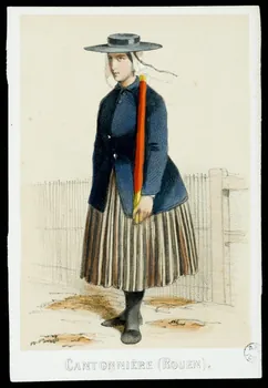 Maurice C. élément d'ensemble CANTONNIERE (ROUEN) 1845-1855 1944.2.30 Photo